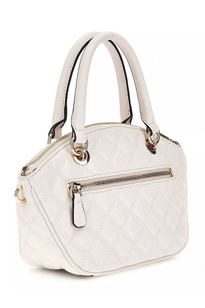 Guess Giully Mini Satchel Women White Mini Bag Hwqg8748760-Off