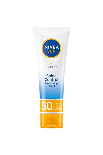 NIVEA Sun Face Cream Sun UV Face Shine Control SPF 50 50 ml