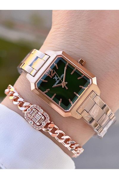 Daniel Klein Steel Cord 2 Years Warranty 3 Atm Water Resistant+Wristband Women Wrist Bfg.13713.10
