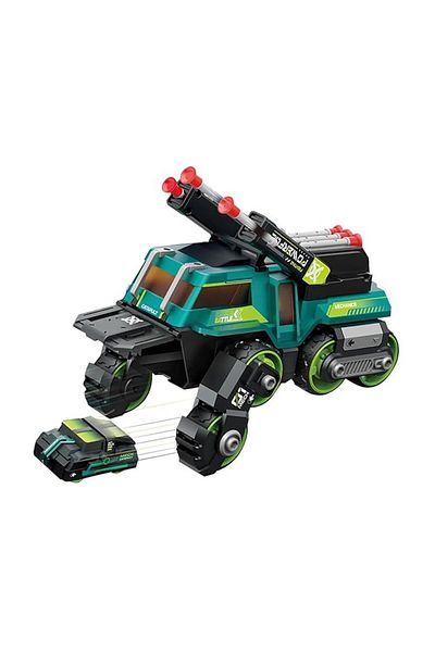 STEM 1:24 Diecast Ejection 3 IN 1 Chariot Light Music - Assorted Colors