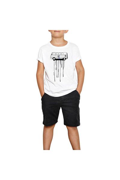 Z zepplin Volkswagen Paint White Kids T-Shirt
