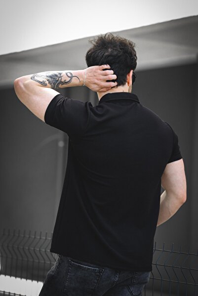 Oksit Vitto Otoban Fabric Slim Lycra Short Sleeve Men's Shirt