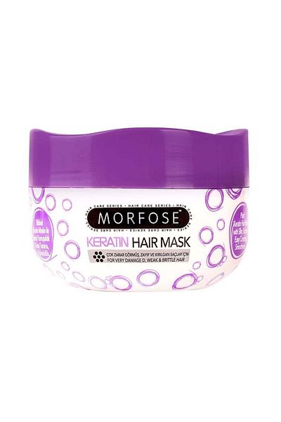 Morfose Morfose Keratin Hair Mask 250ml: Plant Protein Repair for All Hair Types