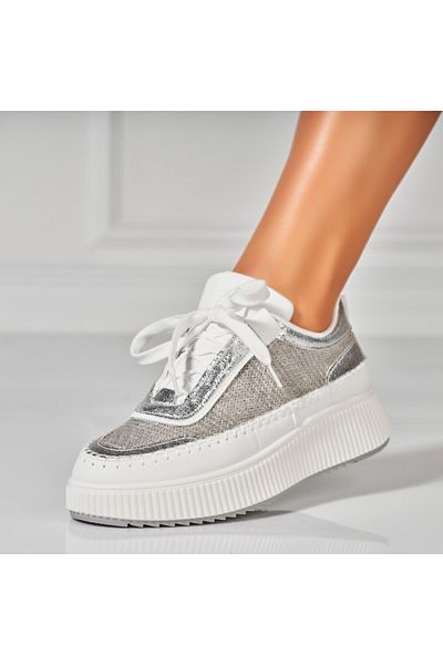 Joana Adidasi Dama Argintii din Textil Jakel