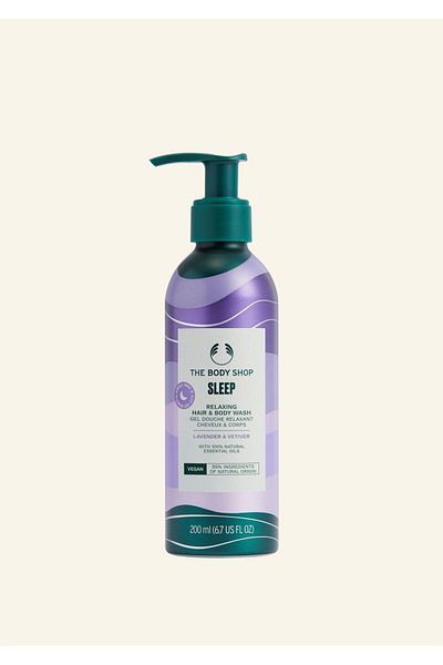 THE BODY SHOP Gel de dus relaxant pentru par si corp Sleep 200 ml