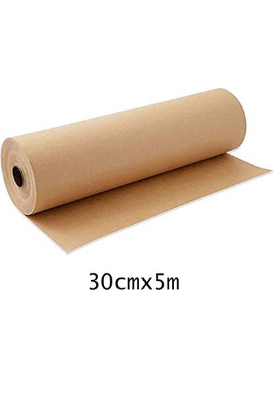 Choice 1 roll Brown Kraft Paper 5M Roll Ideal for Gift Wrapping, Art & Craft Postal, Packing, Shipping, Fl