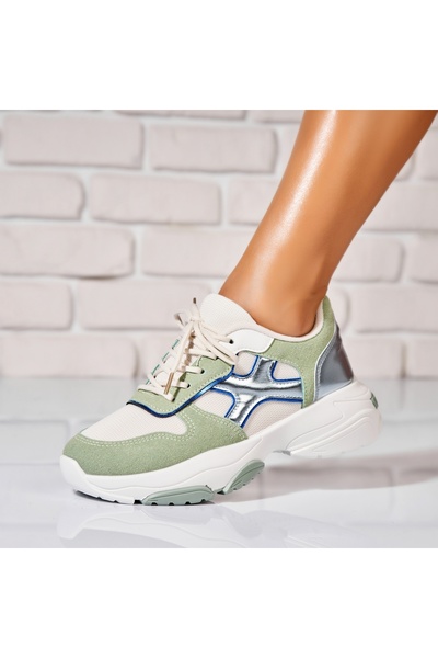 Joana Adida i de dam Piele Ecologica Verde Sabina