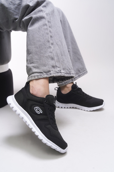 Riccon Evelriara Women's Sneaker 0012602   Black White