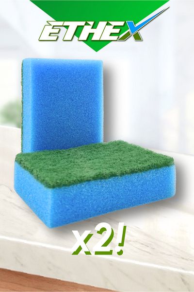 Ethex Dish Sponge 10 Pack - Colorful Pack