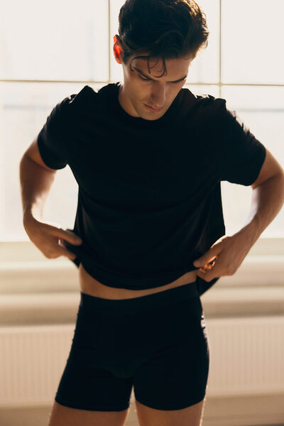 H&M 5'li Normal Paça Boxer Şort Lycra