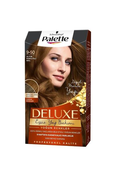 Palette Deluxe Saç Boyası No: 9.50 Altın Parıltılı Bal
