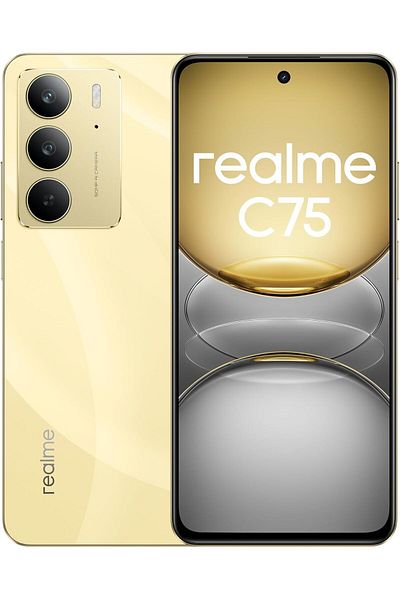 realme ريلمي C75 8+256 جيجا بايت لايتنينج جولد -