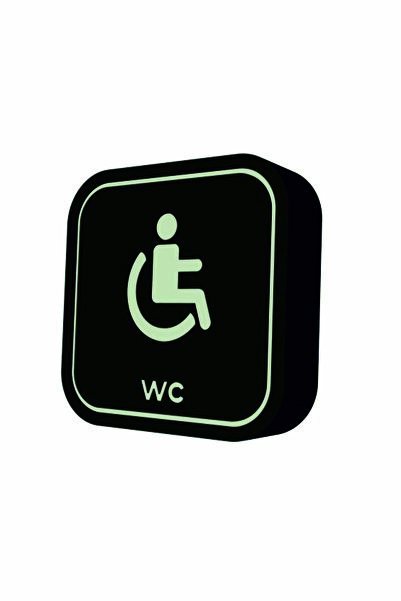 tnt art design PLEKSİ IŞIKLI WC YAZISI