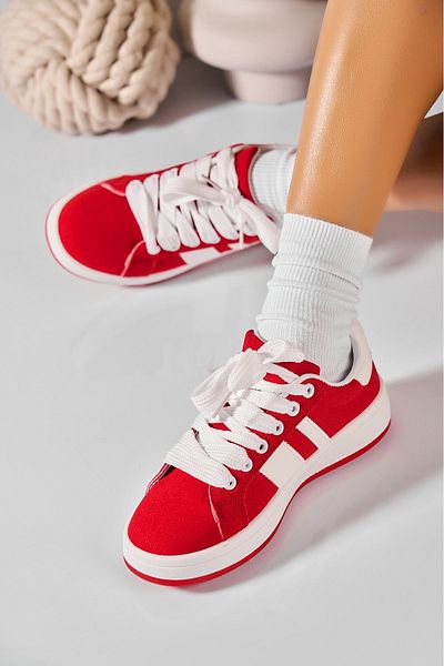 Joana Women's Adidas Eco Leather Red Iriana