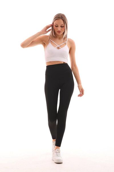 LOOKSOCKS Women's Black Sports Tights