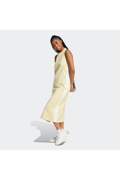 adidas Rochie lungă Essentials cu 3 dungi Racerback