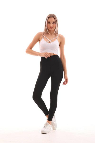 LOOKSOCKS Women's Black Sports Tights