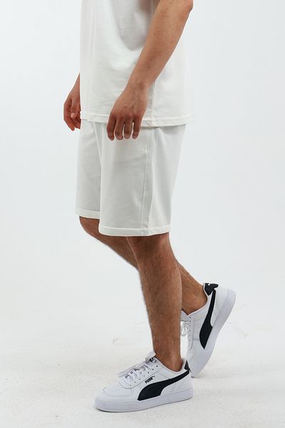 OXVİN Ανδρικό REGULAR Lycra Πτυσσόμενο πόδι, χτενισμένο βαμβακερό σορτς με τσέπες