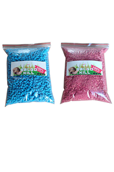 SalGoKill Salyangoz Sümüklü Böcek ilaçları/Pelet Yem 200GR/Kırmızı Toz 200GR