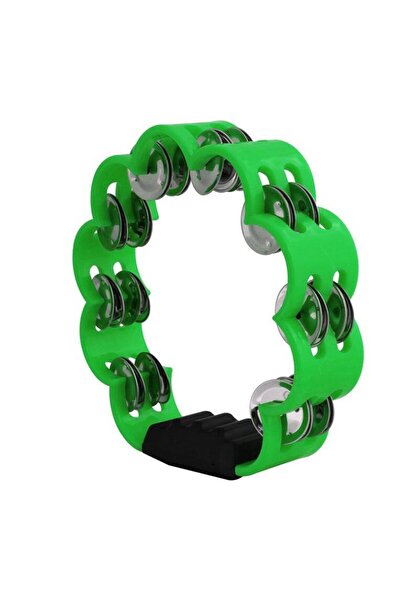 Choice دف بلاستيكي على شكل بتلة خضراء، آلة إيقاع موسيقية للبالغين