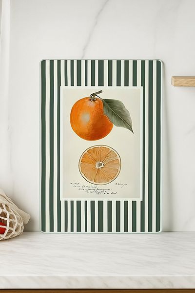 huhuli Glass Cutting Board 20X30 cm |   Tempered Glass |   Hygienic and Durable Kitchen Utensil