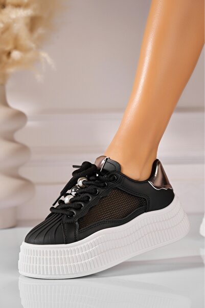 Joana Sneakersi dama Piele Ecologica Negri Jozy