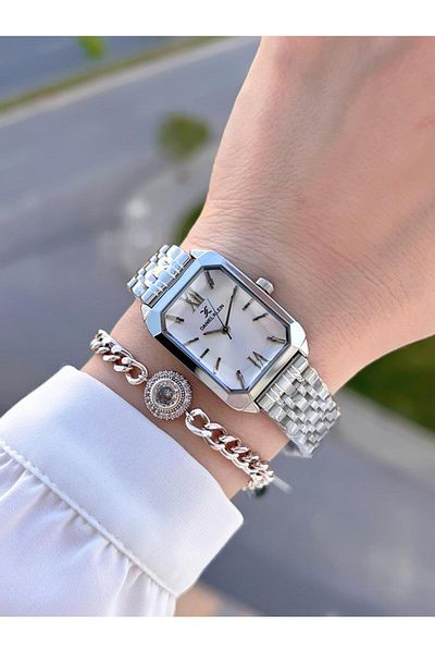 Daniel Klein Steel Cord 2 Years Warranty 3 Atm Water Resistant+Wristband Women Wrist Bfg.10806.1
