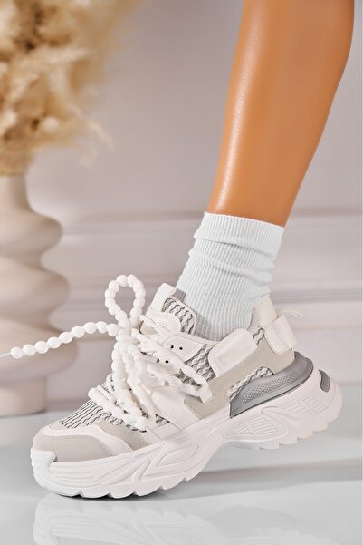 Joana Γυναικεία Adidas Eco Leather Λευκά Erisha