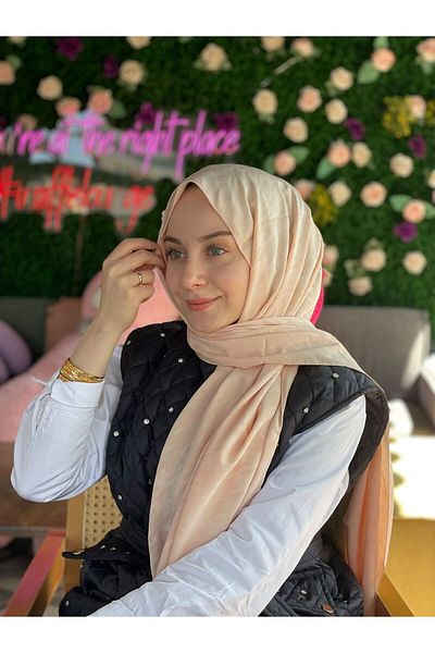 Sima Somon Call Silk Jacquard Houndstooth Shawl