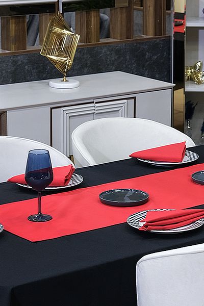 sevilya Dream Fabric Napkin Models Stain-Proof Fabric Napkin Dowry Set (Pack of 6)