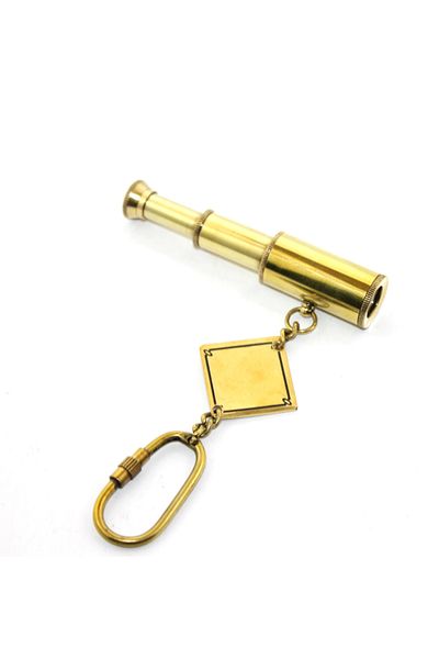 Ethab Ticaret Brass Binocular Design Keychain Ksk2107