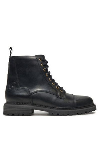 CLARKS Men's Ankle boots black CLARKS-26179728 318 BLACK LEATHER