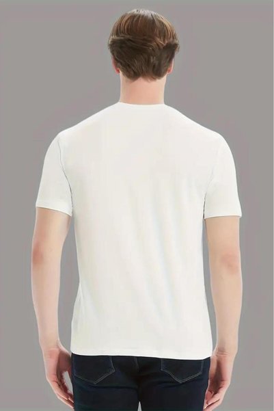 since 1990 man Manriley V-Neck Slim Fit Basic Men's Tshirt