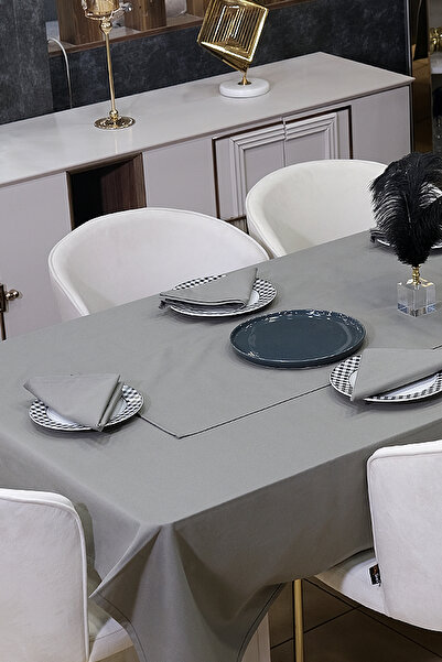 sevilya Dream Fabric Napkin Models Stain-Proof Fabric Napkin Dowry Set (Pack of 6)