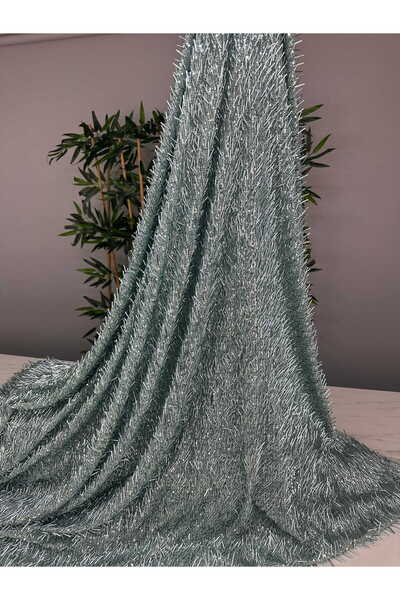 ipekkumaş Fantazi Ürün Mint Yeşili Pul Boru İşleme Abiye Elbise şalvar ÜRÜNÜM...