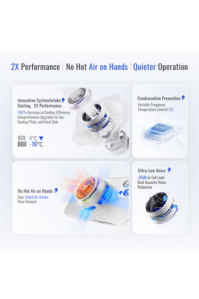 Flydigi B8X Mobile Phone Gaming Cooling Fan