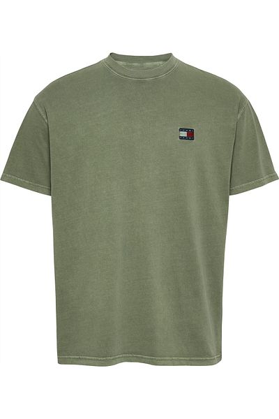 Tommy Hilfiger Men's Green T-Shirt - Dm0Dm20344