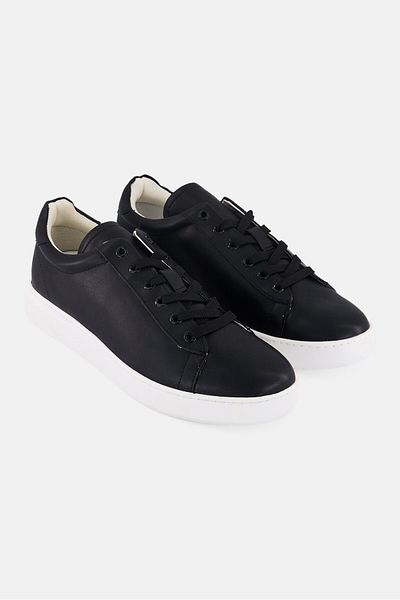 GAZZARRİNİ Men Lace Up Casual Shoes, Black