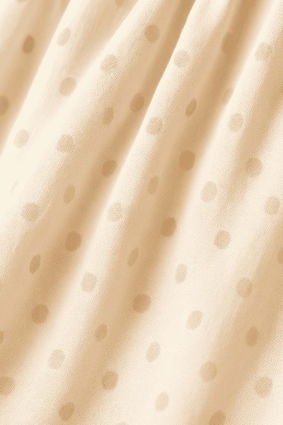 wakawakakidsstore Κοριτσίστικο φόρεμα με πουά με λεπτομέρεια με φιστό |   Κλείσιμο με κουμπί πλάτης, με επένδυση