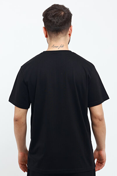 OXVİN Ανδρικό 100% βαμβακερό πλεκτό T-Shirt REGULAR (ΜΟΛΔ)