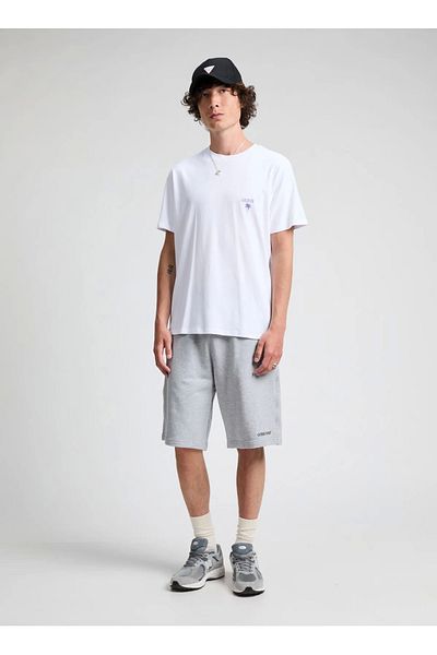 Guess Ss Cn Gd Palm Tee Tricou alb pentru bărbați F5gı09ka260-g011