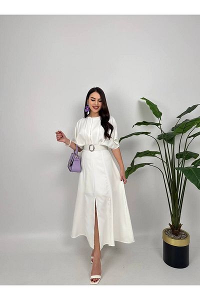 Zoe Zoe Belt Detailed Dress