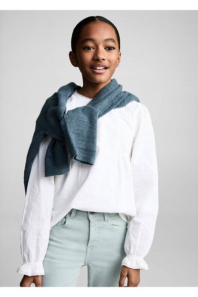 MANGO Kids Nahtlose Schlagjeans