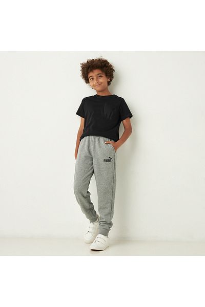 Puma Printed Joggers with Pockets and Elasticated Waistband