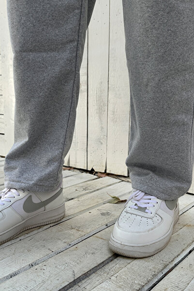 OXVİN Φούτερ με σωληνωτό πόδι 2 κλωστών Εποχιακό φαρδύ πόδι (ΠΛΗΡΗΣ ΜΟΡΦΗ)