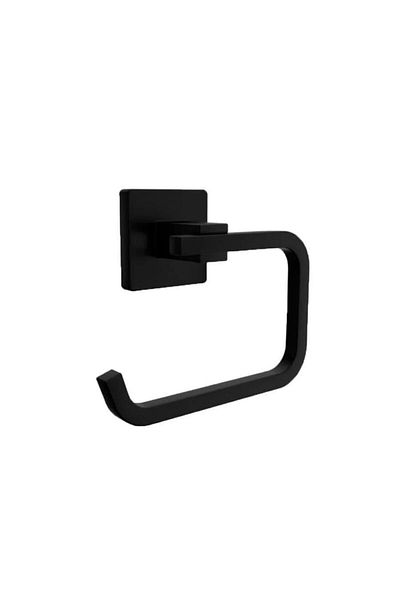 Zethome Dark Series Black Stainless Wall Mounted Bathroom Open Wc Paper Holder