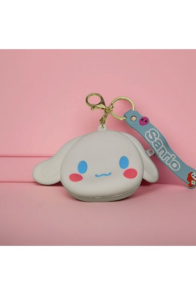 Meyra Accessories Mini Silicone Kawaii Wallet, Plush Wallet with Soft Zipper and Comes Toy