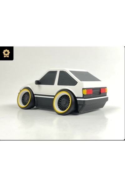 ABAS **Toyota AE86 Model Araba - Retro ve Spor Tasarım**