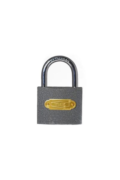 No8 Home Eco Gray Cast Short Hook Padlock 25mm