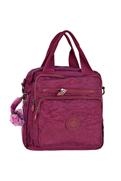 URBAN POLO Shkup Urban Polo Brand Women's Hand Back, Shoulder and Cross Use Krinkil Bag